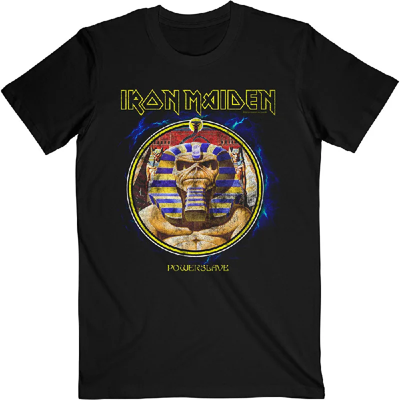 Iron Maiden | Official Band T-Shirt | Eddie 40th Anniversary Mesh Blend Leather Blend Suede Blend Iron Maiden | Official Band T-Shirt | Eddie 40th Anniversary Mesh Blend Leather Blend Suede Blend