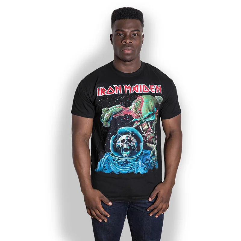 Iron Maiden | Official Band T-Shirt | Final Frontier Album Zippered Front Buttoned Front Snap Front