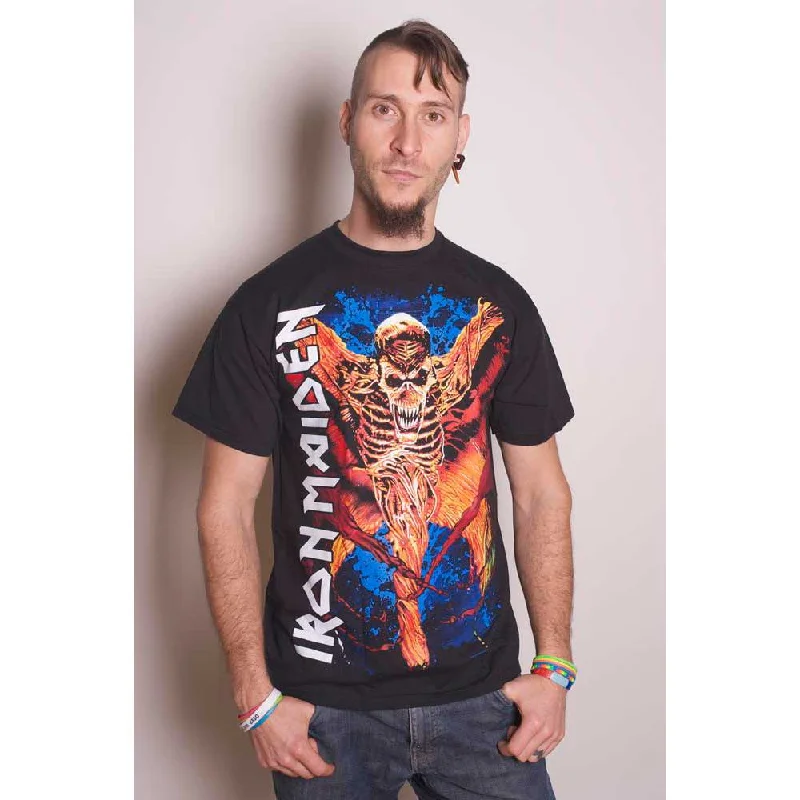 Iron Maiden | Official Band T-Shirt | Vampyr Houndstooth Herringbone Solid
