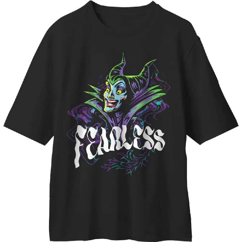 Disney | Official Band T-Shirt | Sleeping Beauty Fearless Maleficent Oversized T-Shirt Spandex breathable Disney | Official Band T-Shirt | Sleeping Beauty Fearless Maleficent Oversized T-Shirt Spandex breathable