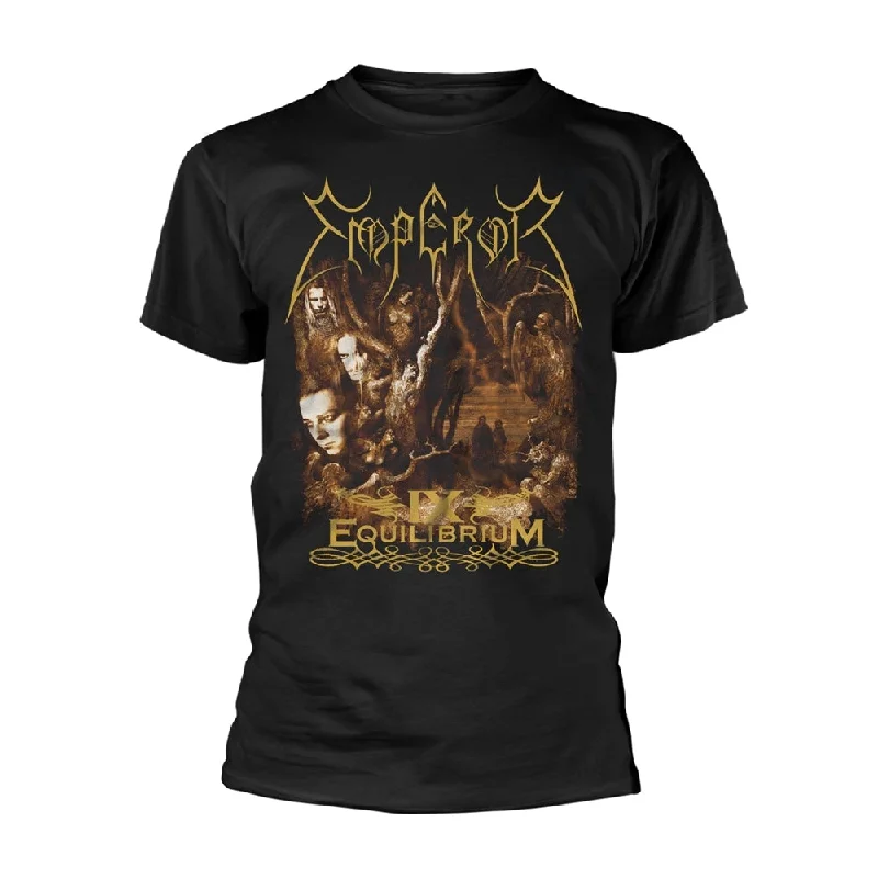 Emperor Unisex T-shirt: Ix Equilibrium (back print) Mesh Canvas Denim