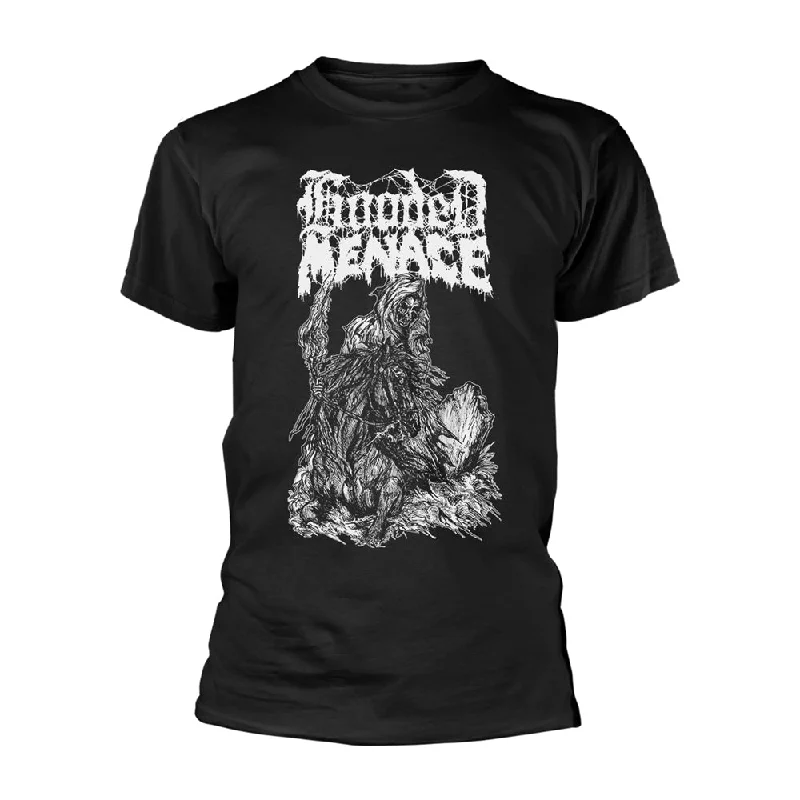 Hooded Menace Unisex T-shirt: Reanimated By Death Chenille Blend Fleece Blend Nylon Blend Hooded Menace Unisex T-shirt: Reanimated By Death Chenille Blend Fleece Blend Nylon Blend