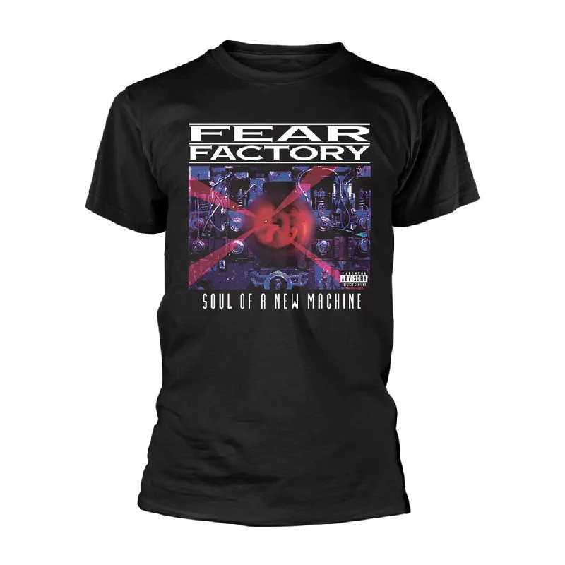 Fear Factory Unisex T-shirt: Soul Of A New Machine Plaid T-Shirt Polka Dot Checkered Fear Factory Unisex T-shirt: Soul Of A New Machine Plaid T-Shirt Polka Dot Checkered