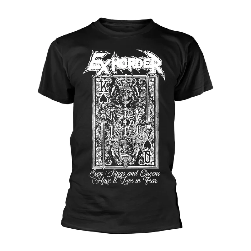 Exhorder Unisex T-shirt: Kings Queens Mesh Fabric Canvas Fabric Denim Fabric