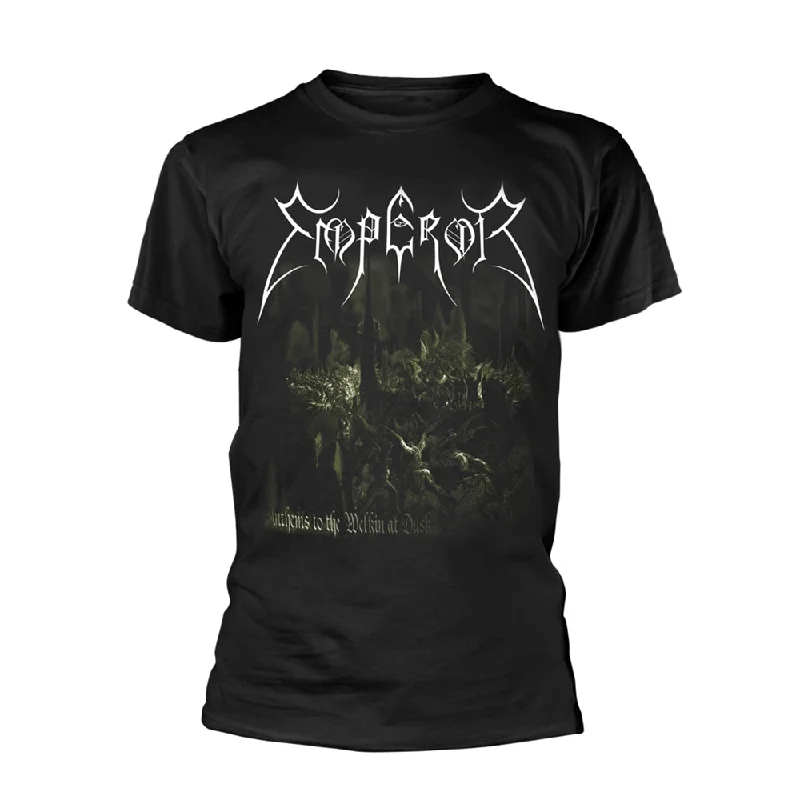 Emperor Unisex T-shirt: Anthems 2014 (back print) Cotton Fabric Linen Fabric Terry Fabric