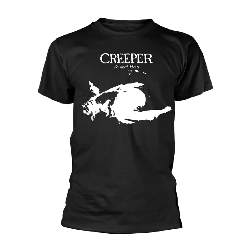 Creeper Unisex T-shirt: Poisoned Heart (back print) Casual Formal Business