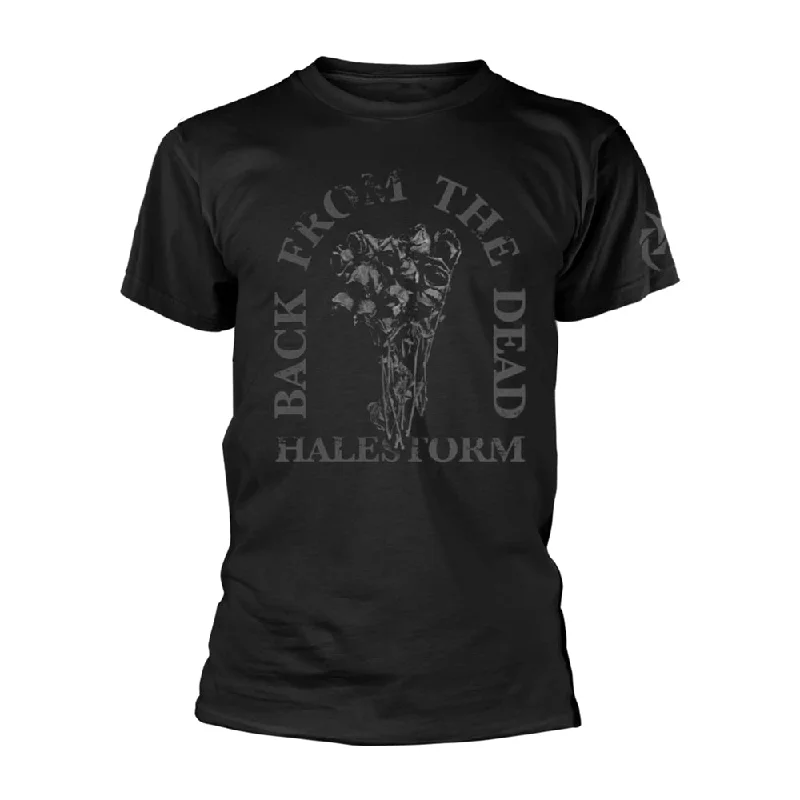 Halestorm | Official Band T-Shirt | Back from the Dead Album Machine Wash Dry Clean Hand Wash