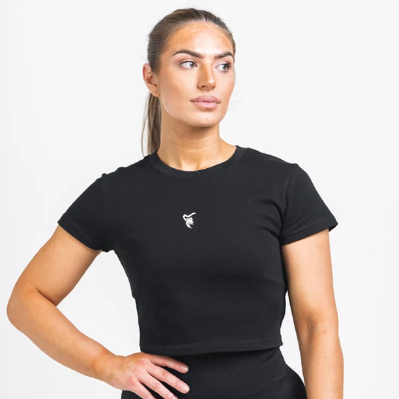Sculpt Crop Tee Faux Fur Fabric Real Fur Fabric Shearling Fabric