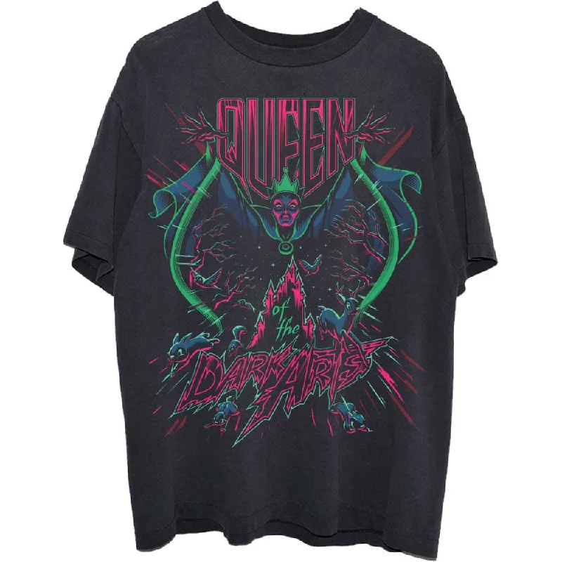 Disney | Official Band T-Shirt | Snow White Queen of the Dark Arts Collared Crew Neck Turtle Neck Disney | Official Band T-Shirt | Snow White Queen of the Dark Arts Collared Crew Neck Turtle Neck