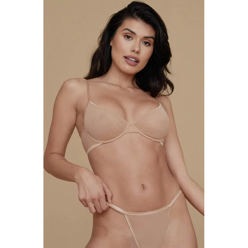Soire Underwire T-Shirt Bra Cinque Terry Blend Velvet Blend Canvas Blend