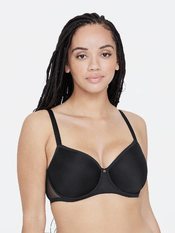 Spellbound Spacer T-Shirt Bra Graphic T-Shirt Round Neck Polyester