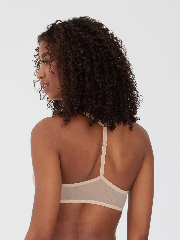 Spellbound Front Close T-Shirt Bra Cashmere Blend Cotton Blend Poly Blend