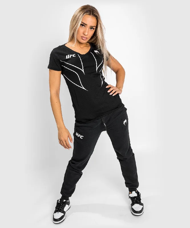T-shirt Femme UFC Venum Fight Night 2.0 Replica - Noir Rayon Velvet Corduroy