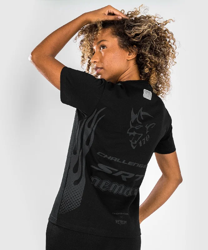 T-Shirt Femme Venum x Dodge Demon 170 - Noir Chenille Brocade Lace