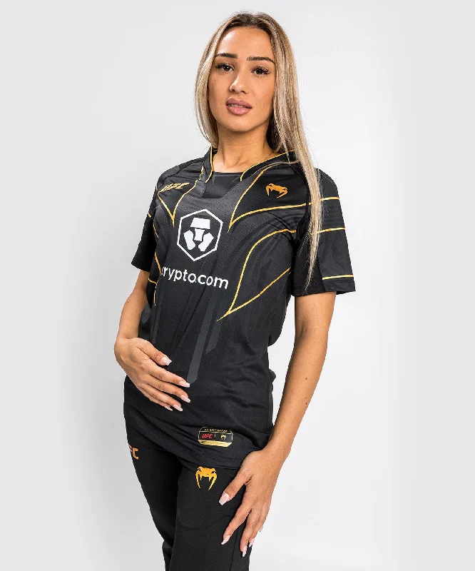 T-shirt Technique Femme UFC Venum Authentic Fight Night 2.0 - Champion Embroidered Appliqued Beaded