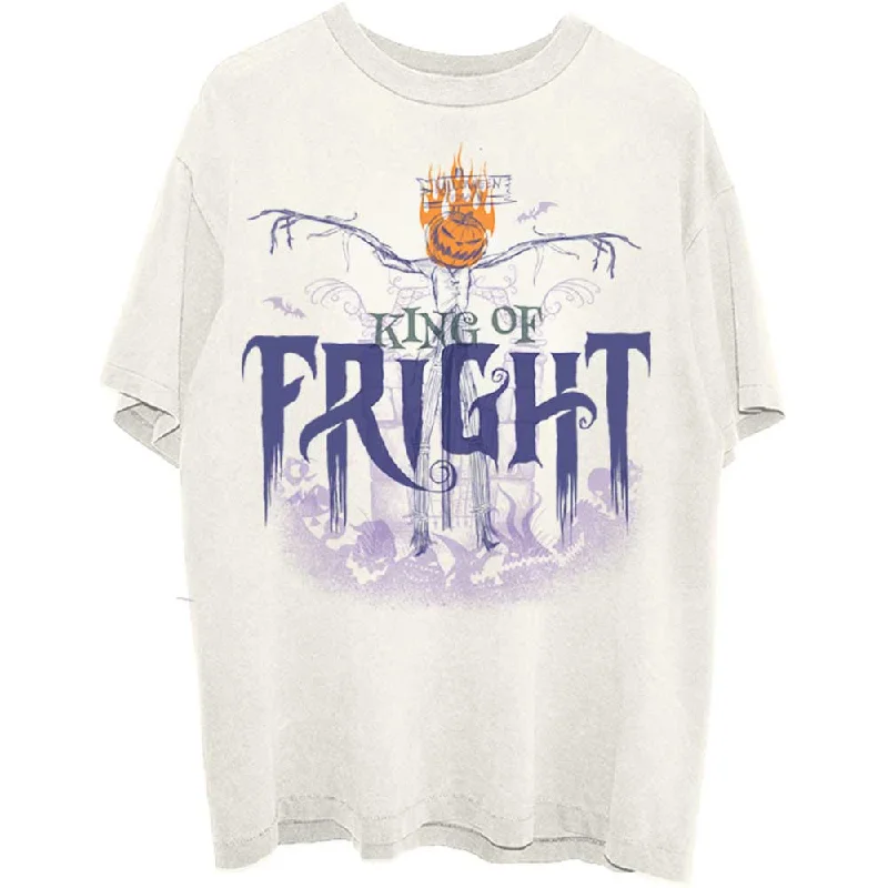 Disney | Official Band T-Shirt | The Nightmare Before Christmas King of Fright Thin T-Shirt Open Front Quick Dry Disney | Official Band T-Shirt | The Nightmare Before Christmas King of Fright Thin T-Shirt Open Front Quick Dry