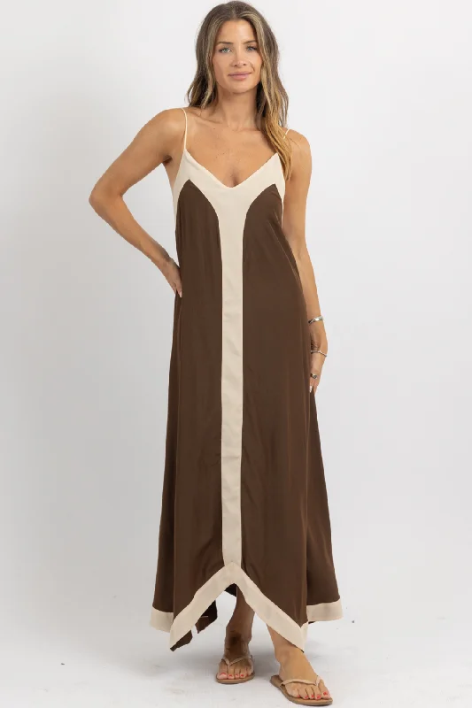 Attracting You Maxi Dress Cozy Maxi Dress with Slit