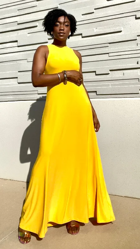 Meechie Maxi Dress Classic Black Maxi Dress