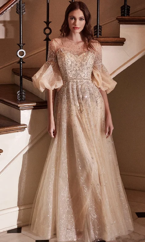 Cinderella Divine B703 - Bateau Neck Bridal Gown