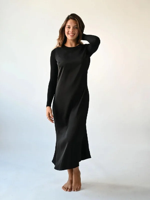 Clara Jersey Sleeve Dress