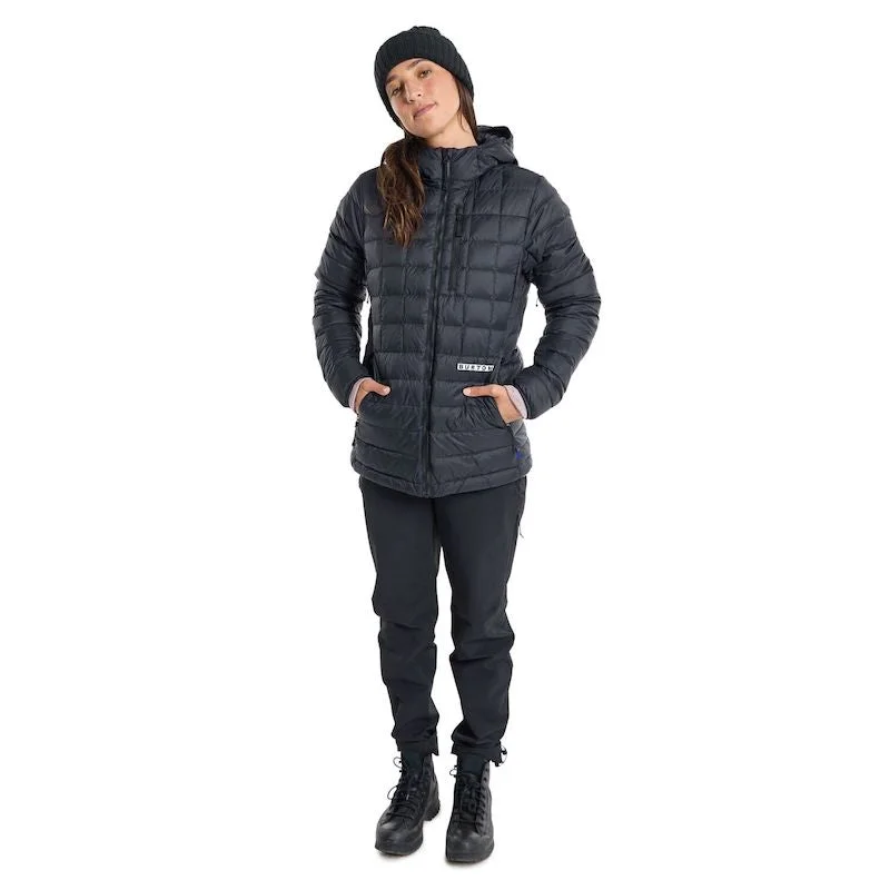 Burton Womens Mid-Heat Hooded Down Insulated Jacket Satin Jacket Silk Jacket Chiffon Jacket