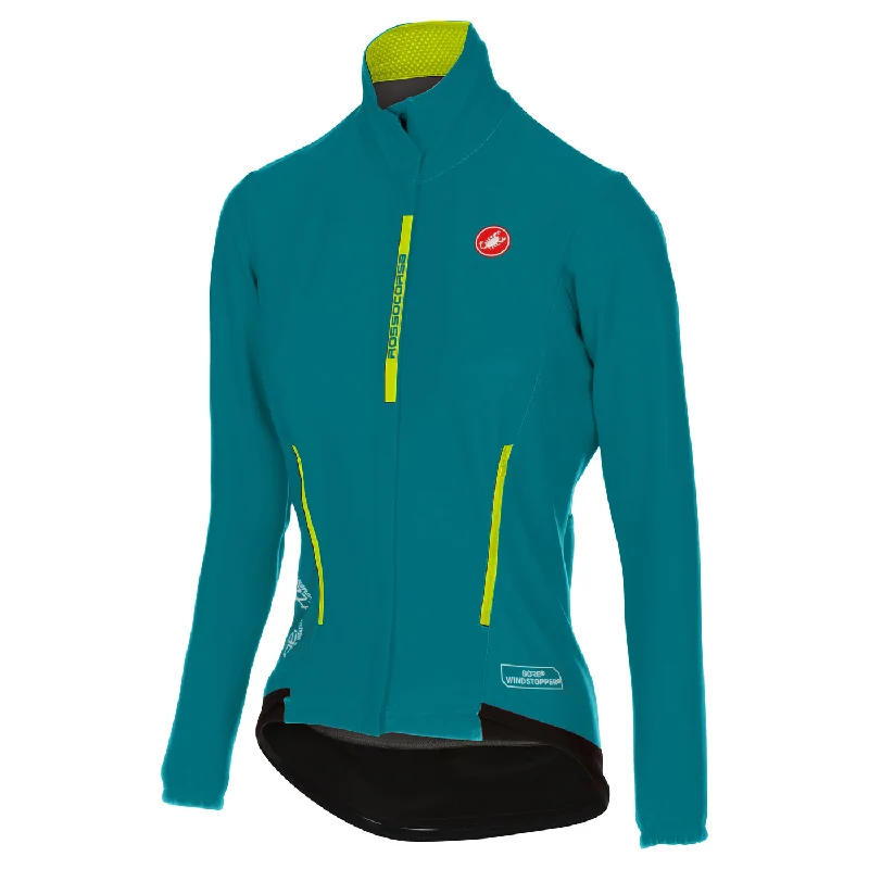 Castelli Womens Perfetto Jacket - Laguna V-Neck Jacket Boat Neck Jacket Square Neck Jacket