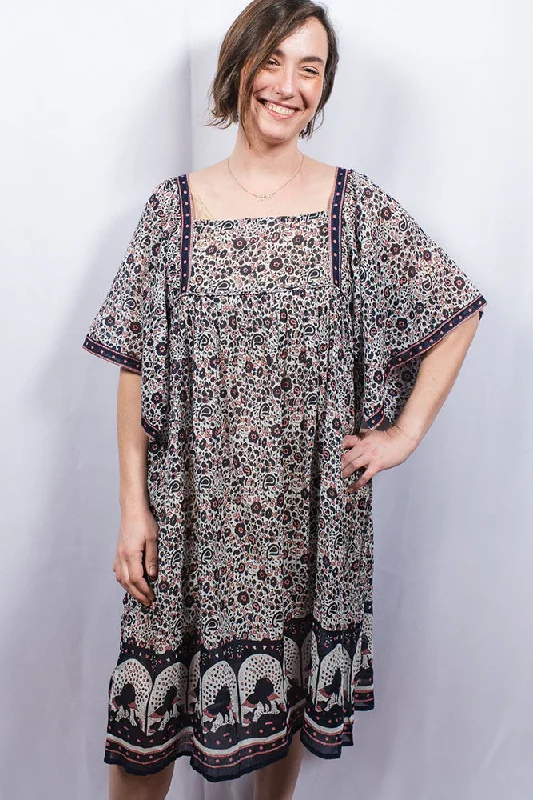 Dolma Oversized Butterfly Sleeve Dress