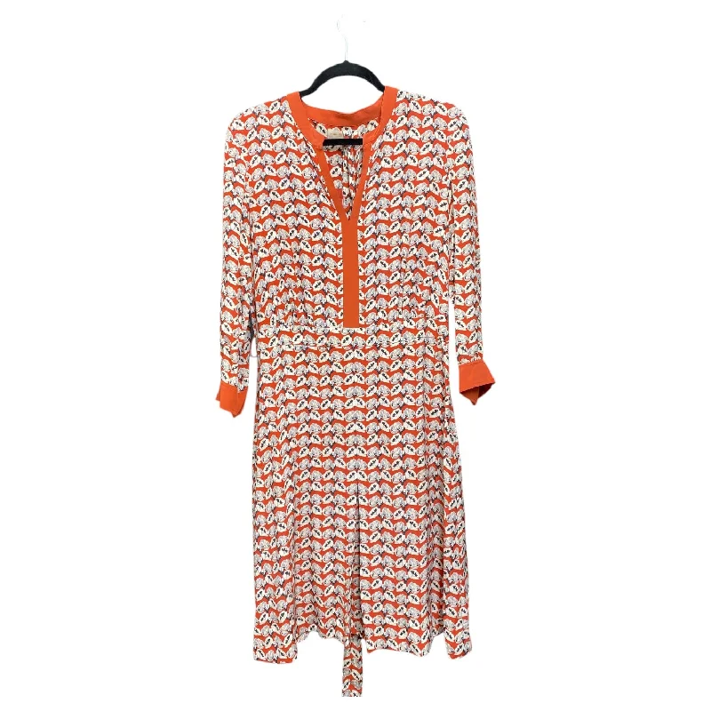 Dress Designer By Tory Burch In Orange, Size: 12