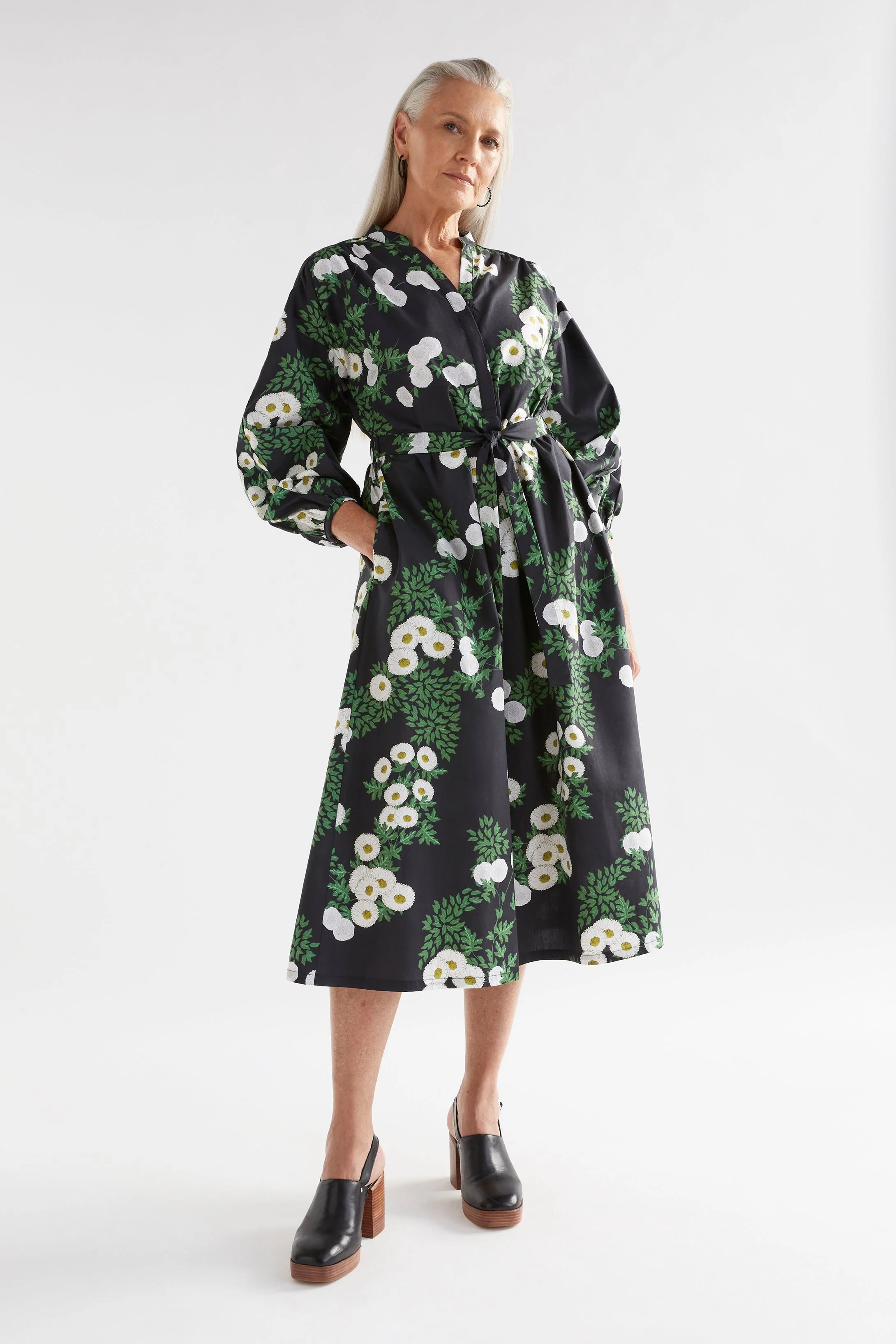 Elk Deze Dress - Field Print
