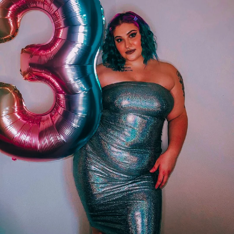 Gabby holographic dress