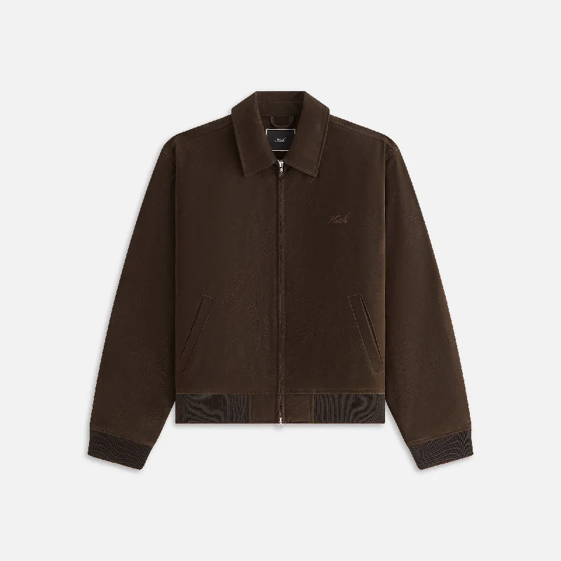 Kith Women Brisa Patina Bomber Jacket - Zoom Corduroy Jacket Velvet Jacket Brocade Jacket