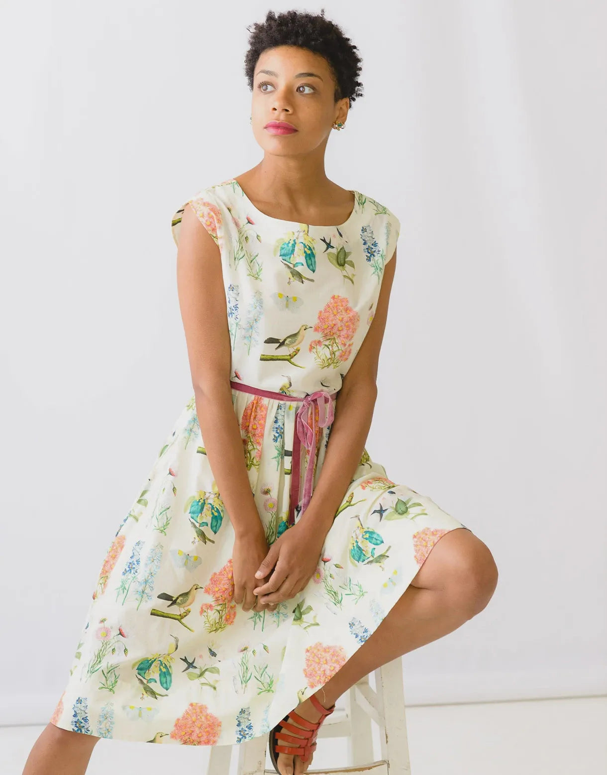 LAZYBONES - Ecology print cotton dress! 18