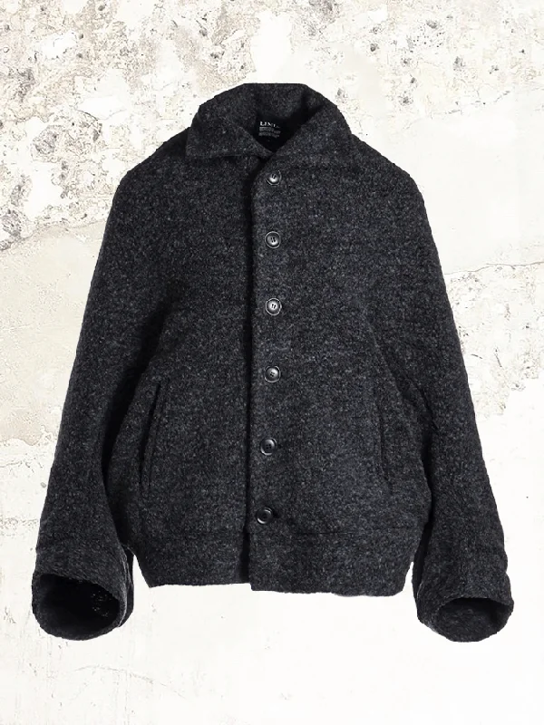 Limi feu SHEEP PILE SINGLE JACKET V-Neck Jacket Boat Neck Jacket Square Neck Jacket