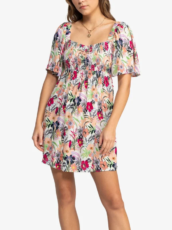 Golden Dawn Ash Rose Wallflower Dress