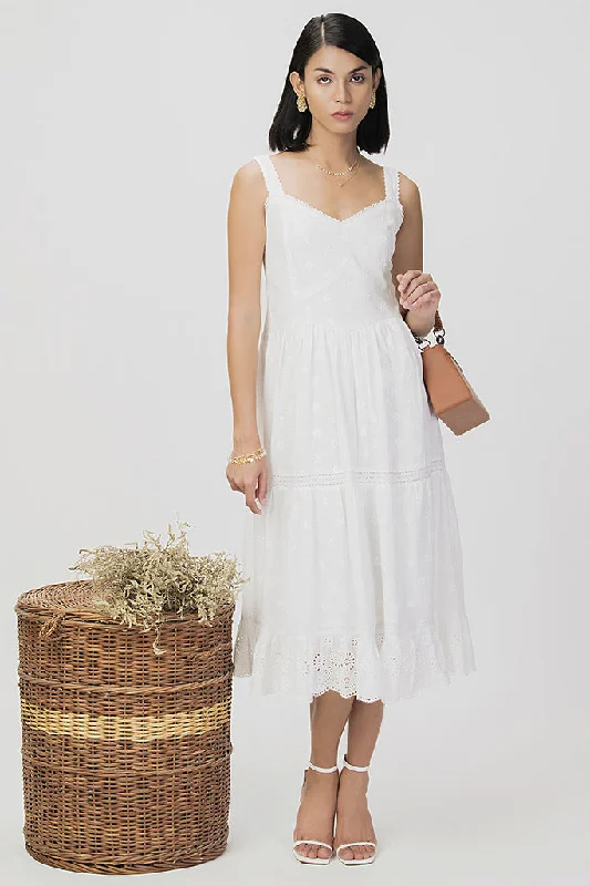 Schiffly Heart Summer Dress