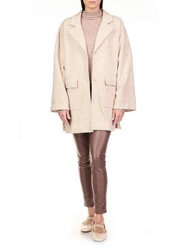 Throw me on Knit Jacket Tailored Jacket Straight Jacket A-Line Jacket