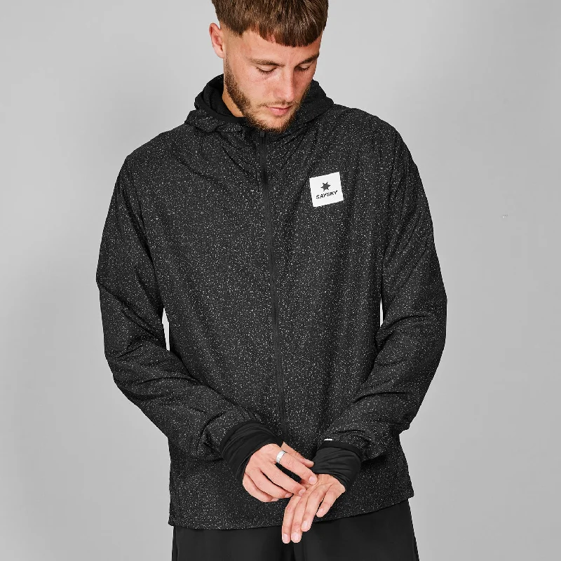 Reflective Universe Pace Jacket Snapped Jacket Toggled Jacket Drawstring Jacket