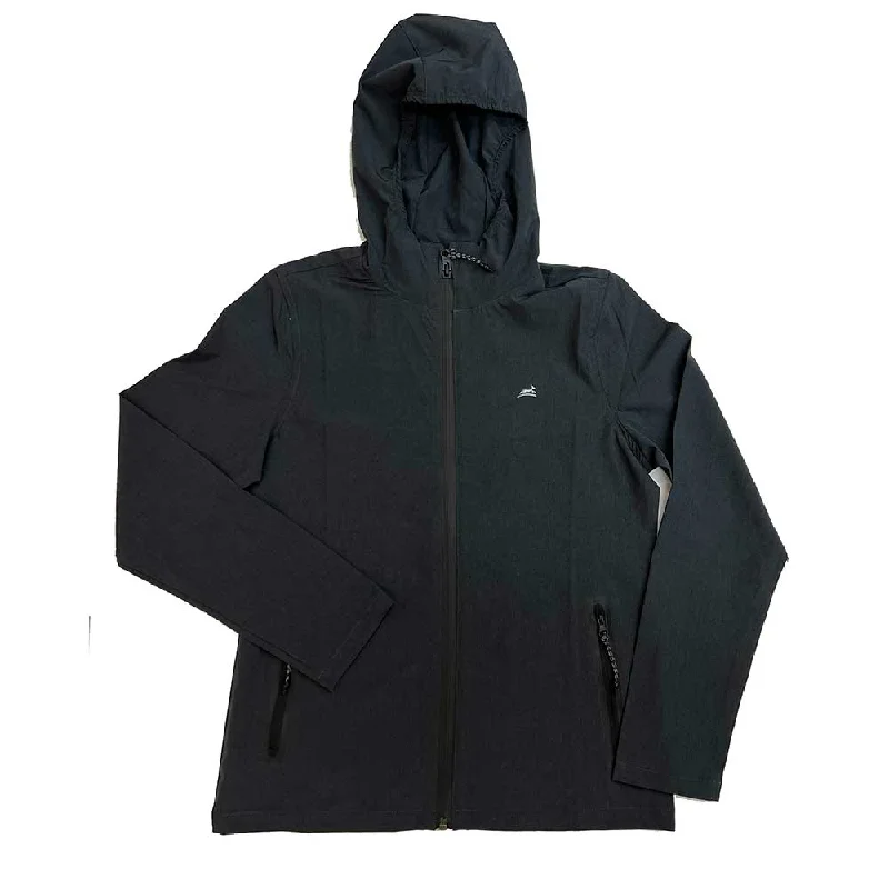 Women's Soft Shell Jacket - Black/Reflective 3M Gazelle Logo Plaid Jacket Tartan Jacket Houndstooth Jacket