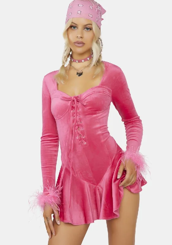Pretty Fair Game Mini Dress Fashionable Party Mini Dress