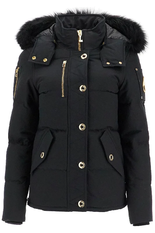 3q Canvas Down Jacket With Shear Hooded Jacket Caped Jacket Shawl Collar Jacket