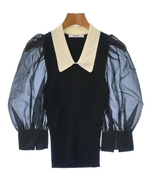SNIDEL Sweaters Satin Blend Silk Blend Wool Blend