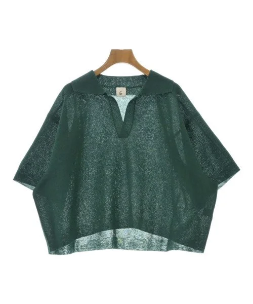 6(ROKU) Sweaters Toggled Drawstring Belted
