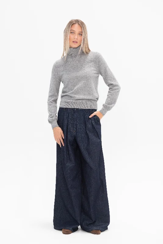 Sweater, Grey Long Sweater Short Sweater Cropped Sweater