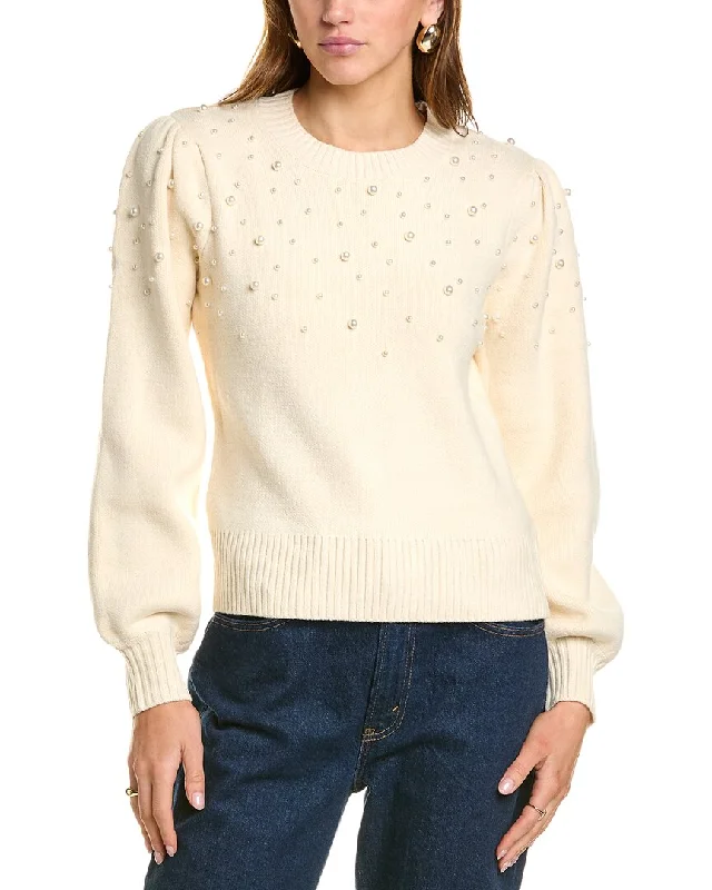 French Connection Babysoft Pearl Sweater Mesh Fabric Canvas Fabric Denim Fabric