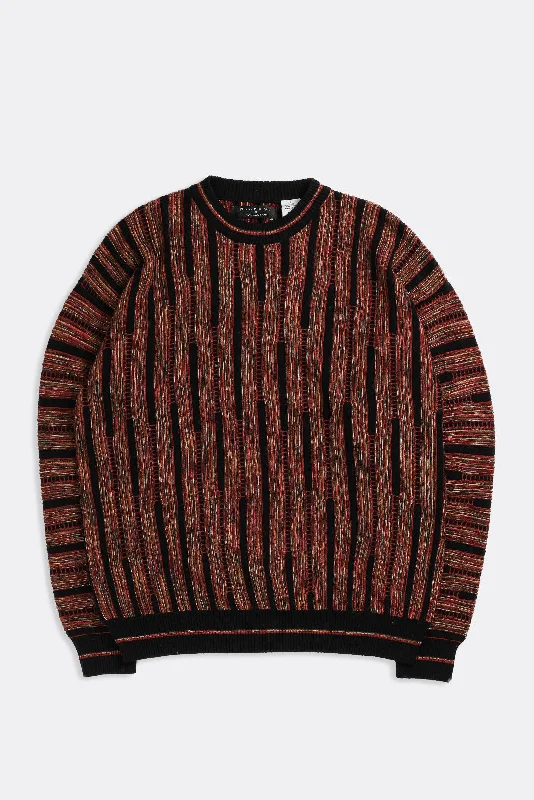 Vintage Coogi Style Knit Sweater Jersey Fabric Tulle Fabric Batik Fabric