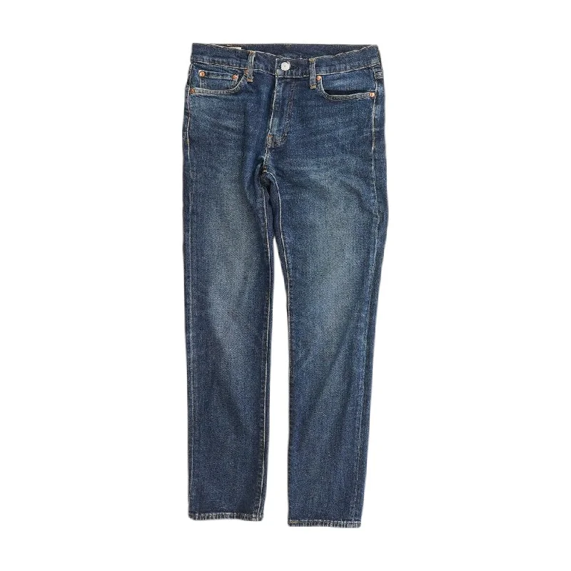 511 Solid Slim Jeans Trendy Paperbag Waist Jeans