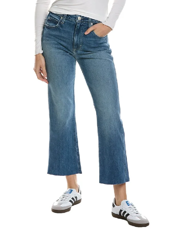 Amo Patience High-Rise Kick Crop Jean Fashionable Vintage Wash Jeans