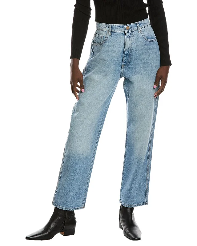 Dl1961 Enora Vintage Light Cigarette Jean Elegant Wide-Leg Jeans