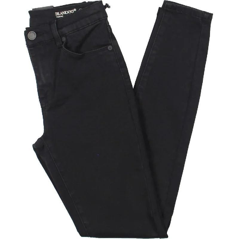 [BLANKNYC] Womens The Bond Mid-Rise Ankle Skinny Jeans Casual Straight-Leg Jeans