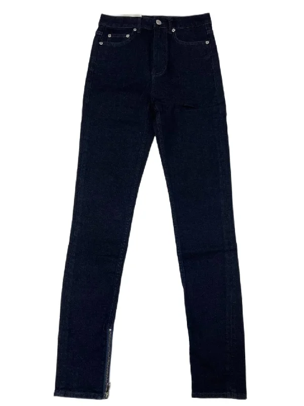 BLK DNM Women's Ocean Blue High Rise Jeans 8 #WJ410303 Size 26R NWT Fashionable White Denim Jeans